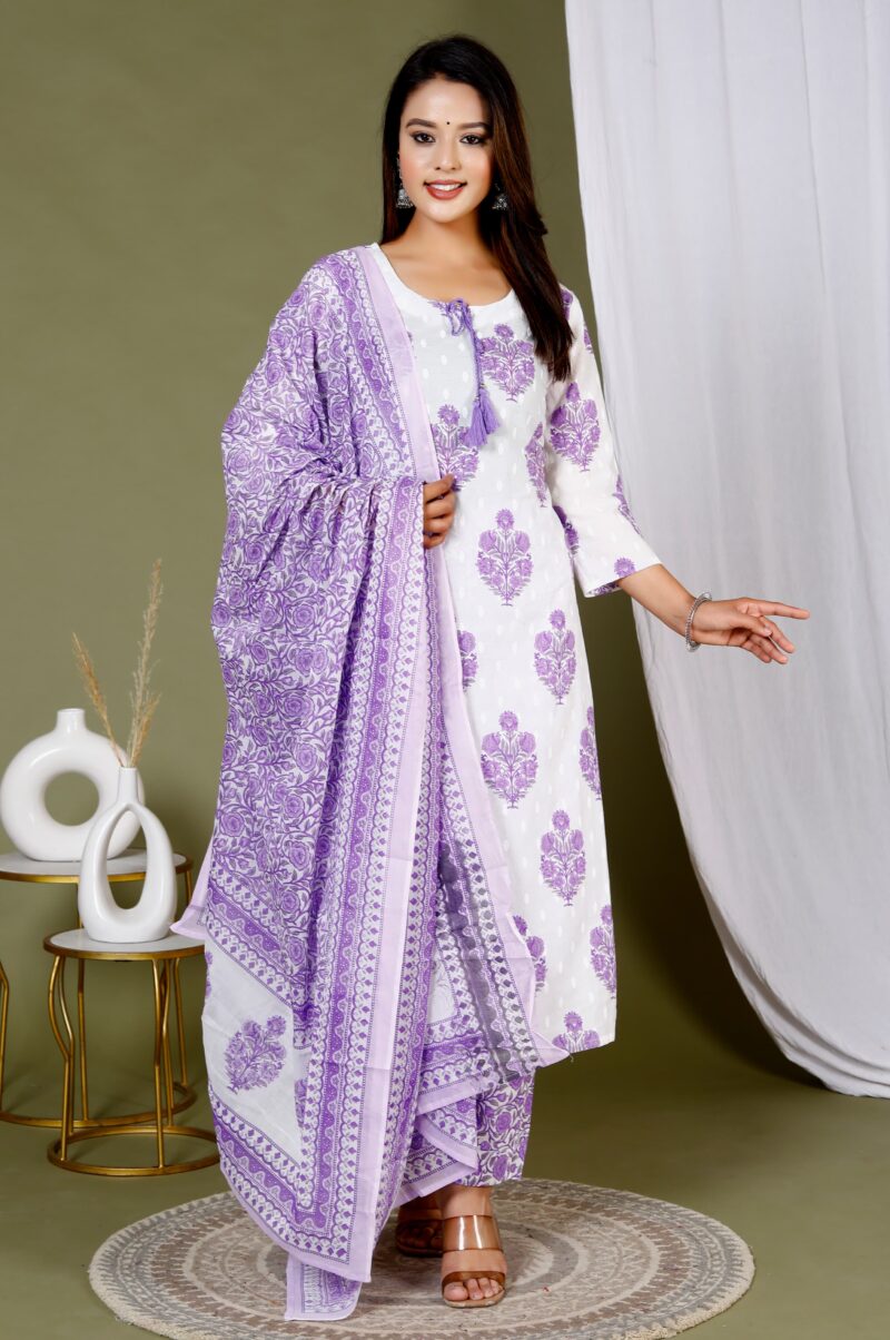 Cotton Palazzo Suit