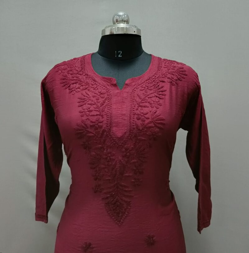 Kurti Fabric Chanderi Silk - Image 2