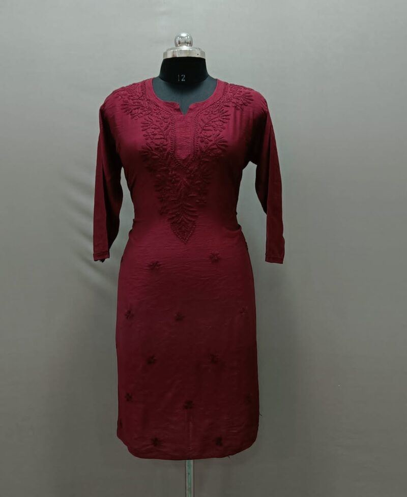 Kurti Fabric Chanderi Silk